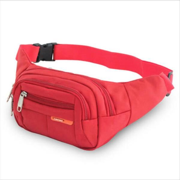 

local stock new fanny nylon waist pack for men women hip belt bag purse pouch pocket travel sport bum chest bag waterproof