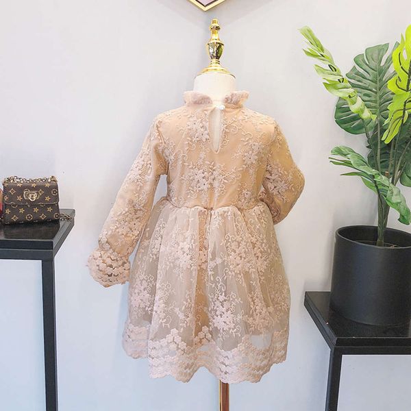 

autumn plush princs drs in new girls' and winter 20204th3 fhp8, Red;yellow