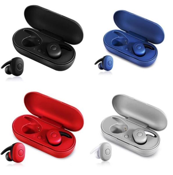 

dt-1 dt1tws wireless mini bluetooth earphone for xiaomi huawei mobile stereo earbud sport ear phone with mic portable charging