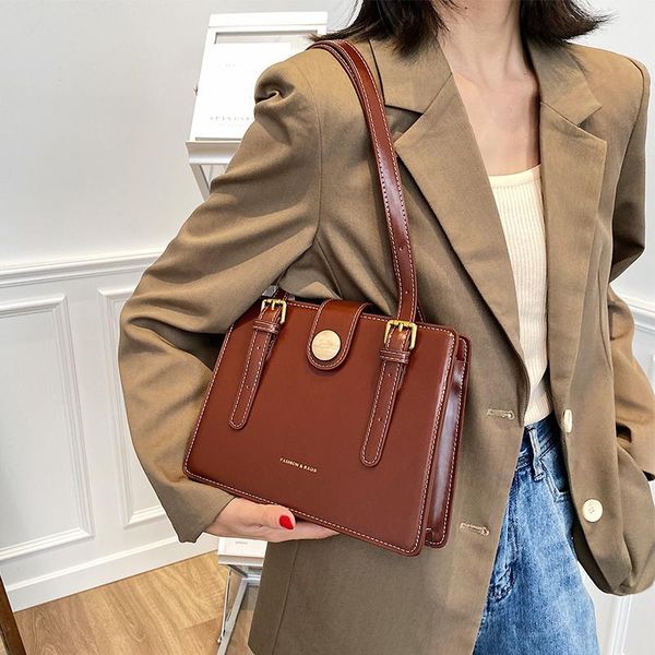 

special-interest design bag women's bag new fashion casual all-matching western style shoulder crossbody small square flap