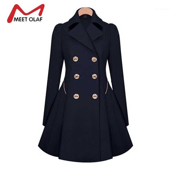 

especially female coat 2020 women spring autumn double-breasted long trench coat overcoat raincoat windbreaker coats yl6461, Tan;black
