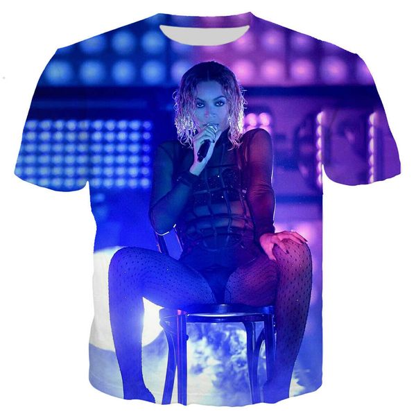 

new cool queen beyonce 3d print shirts harajuku funny plus size men clothing