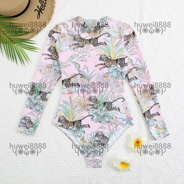 

sleeve durable swimwear hipster padded push up women's designer one-piece swimsuits outdoor beach swimming travel bandage luxury wear