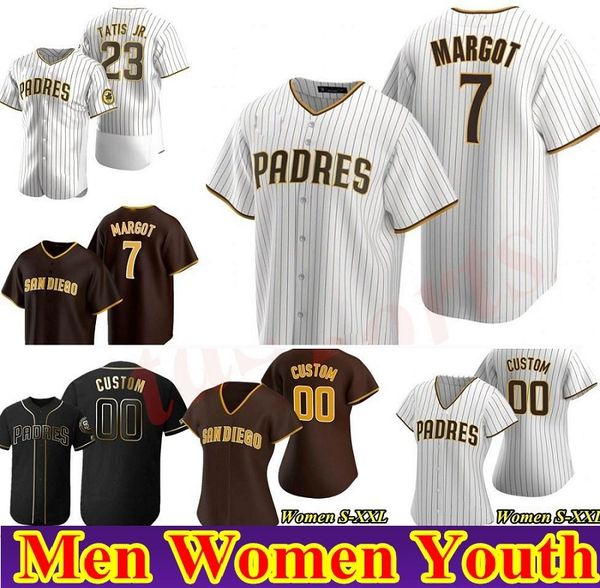 

23 fernando tatís jr. san diego baseball jerseys padres 13 manny machado 19 tony gwynn retro custom 2020 new season jersey, Blue;black