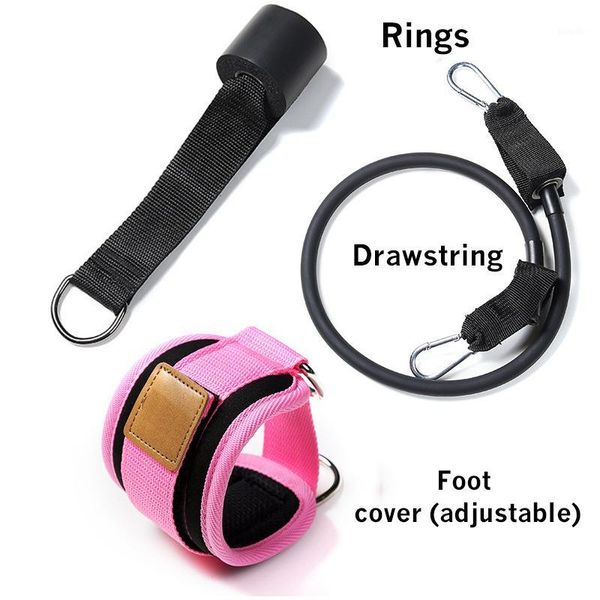 

door resistance bands set ankle strap pull rope buthigh trainer workout pulley strap lifting bodybuilding fitness exercise1