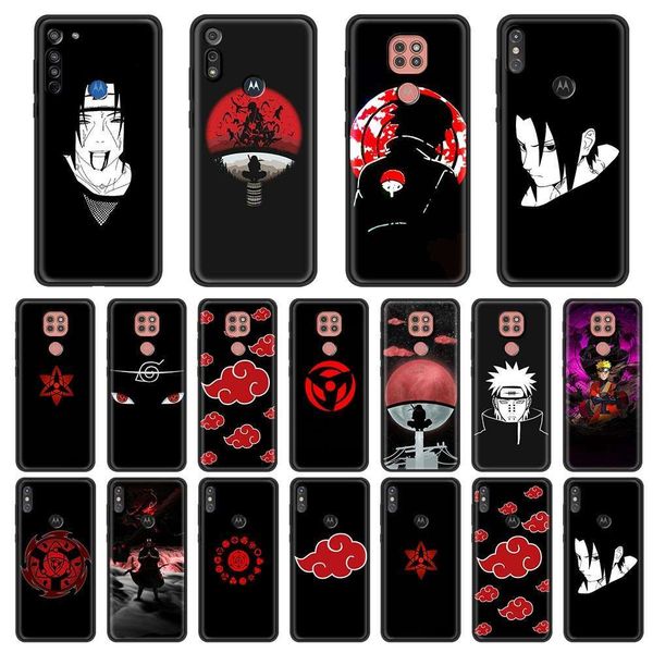 

1dwmobile phone silicone cover, black soft cover, animation naruto uchiha, motorola fusion g8 power lite one hyper g9 g e7 play edge plu