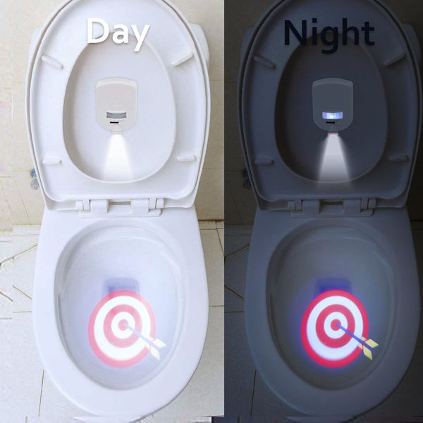 

toilet projector light motion-activated sensor for 4 different themes children toilet training yh-17 lj201110