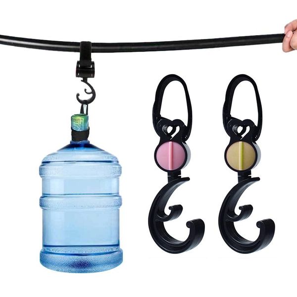 

stroller parts & accessories 2pcs hooks baby hanger shopping bag clip hook carriage pram rotate 360 degree cart