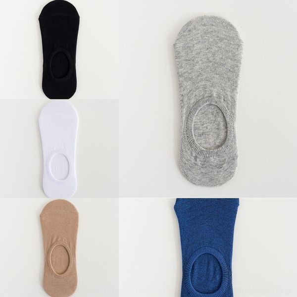 

stbu4 men's invisible antiskid summer new silicone and silicone sockssocks and socksshallow spring mouth men's socks mb1hv, Black