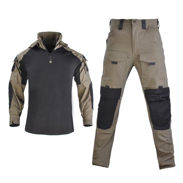

uniform tactical hunting shirt combat uniform hiking army shirts outdoor wearing camo painball german, Gray;blue