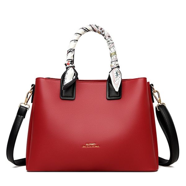 

fashion women's shoulder bag european and american style handbags pu ladies outdoor leisure bags hbp