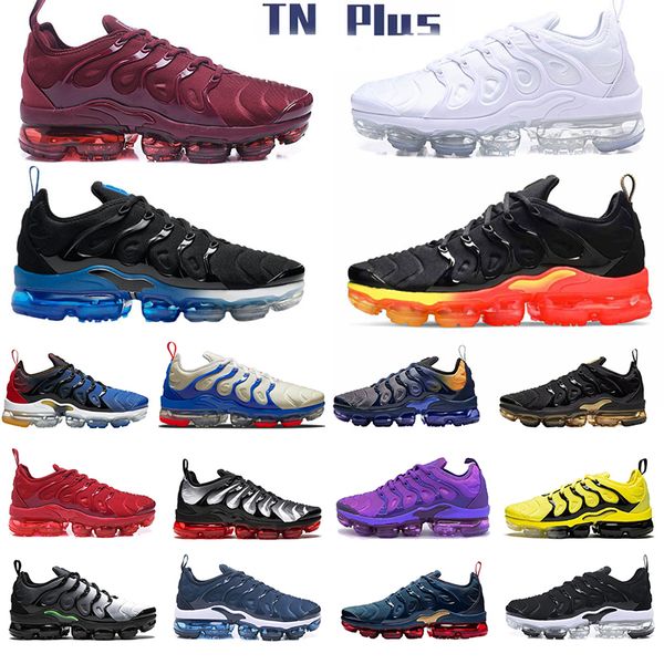 

tn plus mens running shoes sneakers usa vibes yolk fresh triple black light bone metallic gold hyper violet lemon lime women sports outdoor
