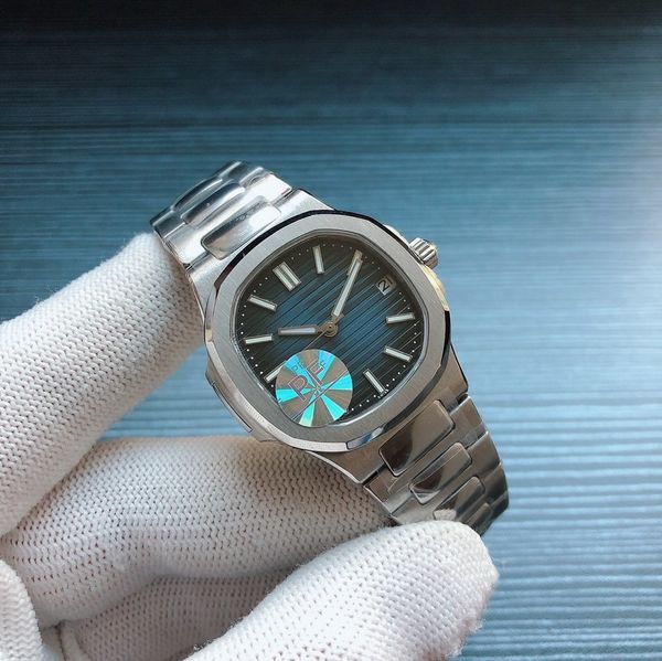 

high-end fashion gmt watch classic 40mm pp nautilus 5711/1a 010 transparent mens mechanical automatic mens men's watc wvld#, Slivery;brown