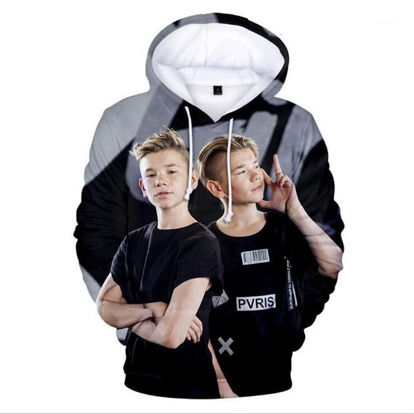 

marcus and martinus 3d print oversized women/men hoodies and sweatshirt pullover casual tracksuit street coat funny clothes1, Black