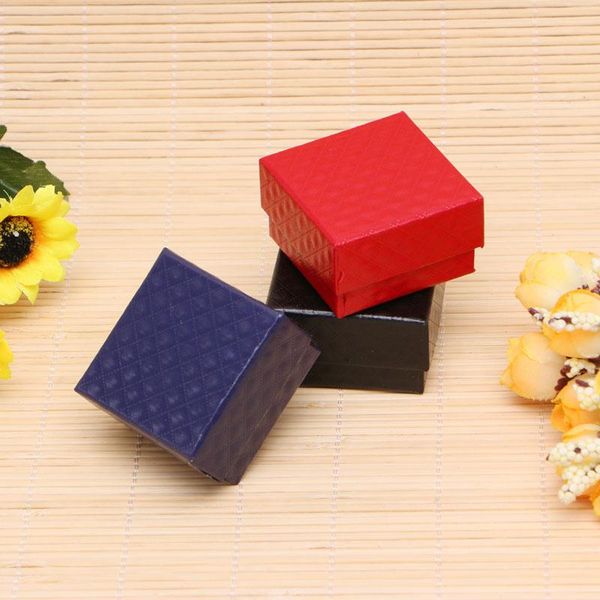 

бумага картон кольцо ювелирных изделий серьги ожерелья витринного хранения box 50pe, Pink;blue