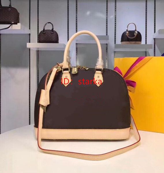 

luxurys designers speedy alma shell women handbag fashion sac femme leather designers flower embossed shoulder bags crossbody bag messenger, Black