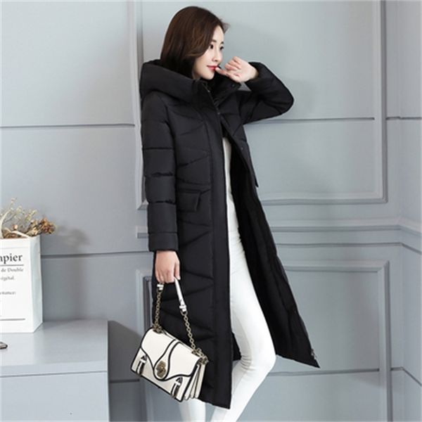 

2021 new female black beige winter coat 8 colours m-3xl plus size cotton jackets new korean fashion red long heat parka eqbz