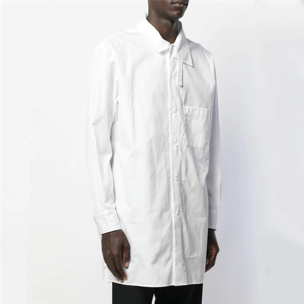 

s ~ 5xl custommade new trendy men's wild shirt long-sleeved handsome casual shirt korean slim personality youth1, White;black