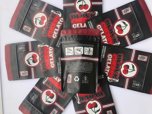 

bags snowman bag gelato bags proof cherry flower black bags 500mg 0.125oz empty smell pink rozay mylar yxlxy jjxh