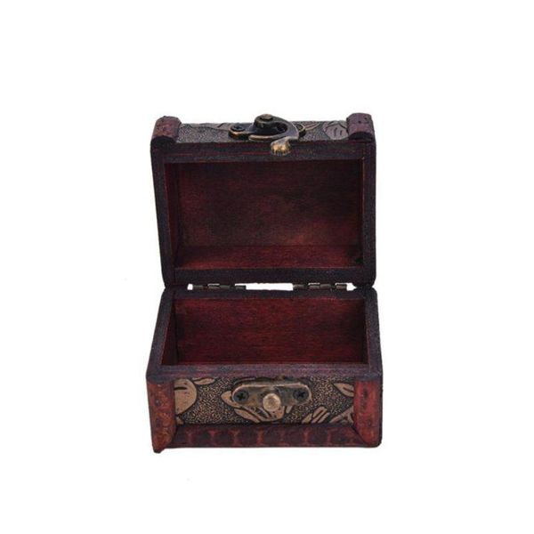 

vintage wooden jewelry storage treasure chest wood box carrrying cases organiser gifts antique old de sqclxb ppshop01