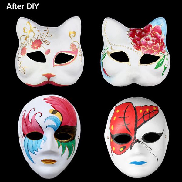 

diy paper masquerade хэллоуин маски вечеринка косплей мультфильм маске карнавальный мяч лицо женщины карнаваль маскен prop dhf832