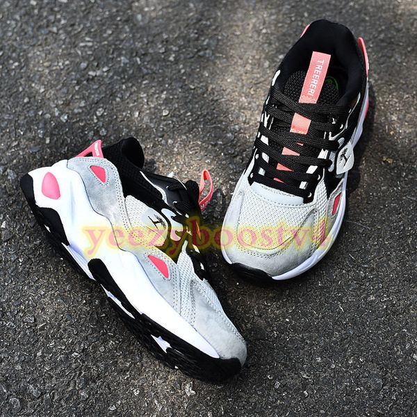 

2021 treeperi fashion chunky men women trainers sport running shoes black grey crimson sneakers us 5.5 eur 36 for women