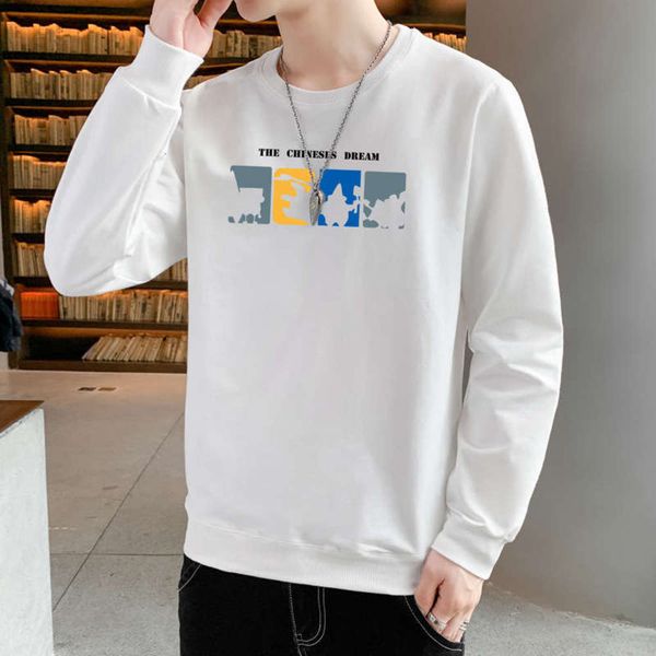 

youth autumn new student handsome sportswear trend cotton loose and versatile men's coat, Gray