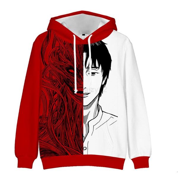 

hoodies & men's sweatshirts 2021 korean drama hell minister 3d printed hooded sweatshirt harajuku style casual fall winter warm streetw, Black