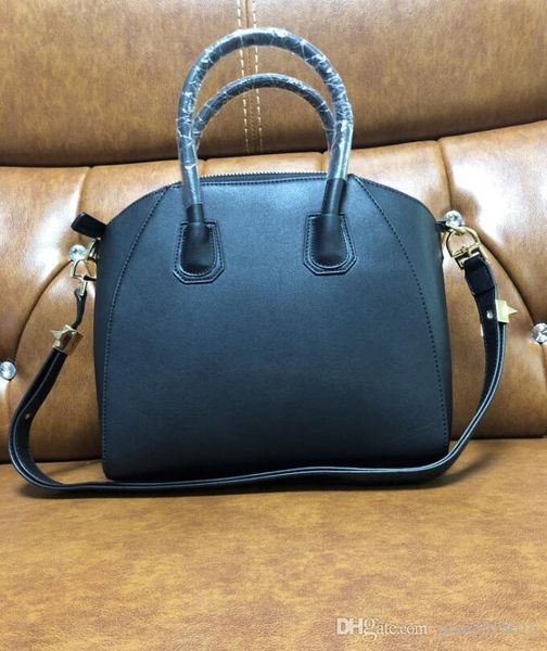 

2020 black tote bag shoulder bags real leather handbags fashion crossbody bag female business lapbags 2019 purse