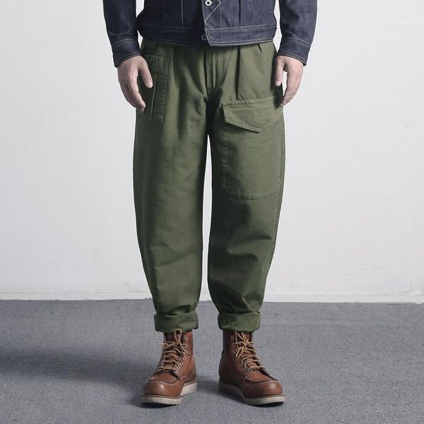 

nc-0002 us style cargo pants mens 10 oz cotton vintage og107 loose casual pants1, Blue