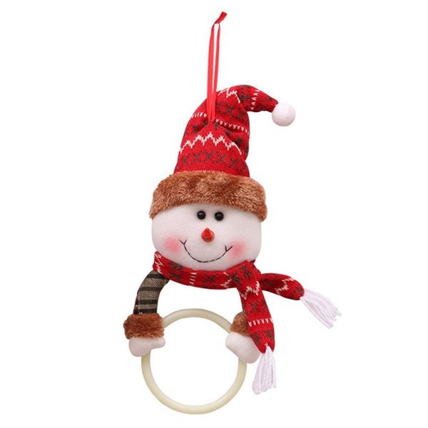 

christmas clothes circle decorations rack napkin towel ring for kitchen bathroom