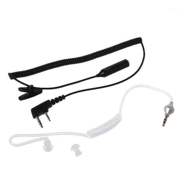 

2-pin pmic headset to 3.5mm air acoustic tube earpiece for baofeng uv-5r 888s1