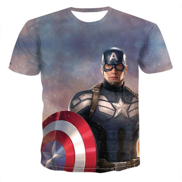 

idol character graphic 3d summer boy clothing 3d print shirts horror oversized plus size men clothing