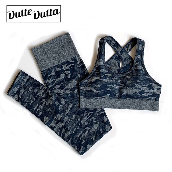 

2 piece women camo seamless leggings high waisted booty leggings gym sport pants tummy control yoga pants yoga set c0122, Black;white