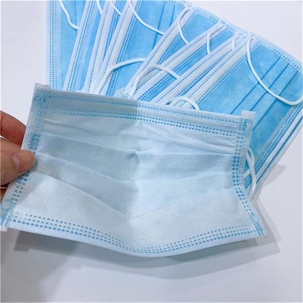 

non-woven masks face soft ear-loop cover kids dust mask 3-ply disposable blue layer outdoo2ya3 anti 3 breathable mouth xibhf wpox nbth
