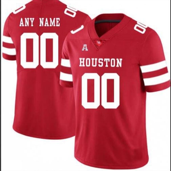 

custom 121s,youth,women,toddler,houstons cougars personalized any name and number any size stitched college jersey, Black