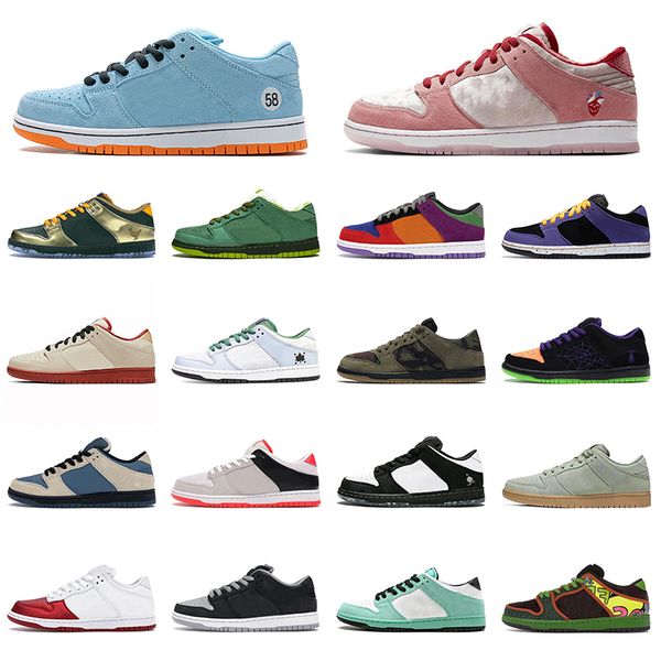 

classic sb dunk casual chunky dunky skateboard running shoes low club 58 valentine day de la soul greed mens trainers womens sneakers sports, White;red