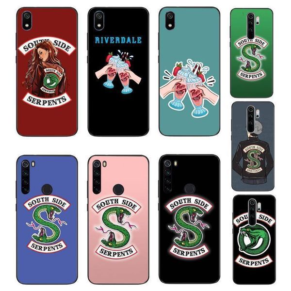 

htxian riverdale south side serpents phone case cover shell for xiaomi redmi note8t 9 pro redmi4x 5a 6a 6 7 8 5plus