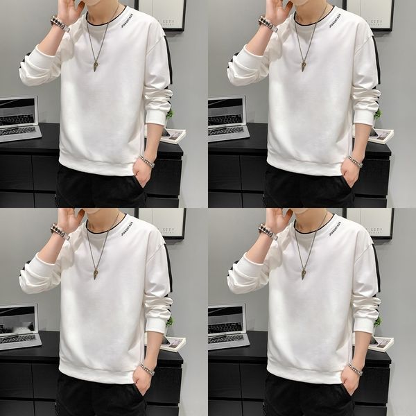 

zpjkd clothesfashion новые свободные мужские с длинными рукавами спортивная толстовка одежда top 2020 бренда осень верхней одежды осень одеж, Black