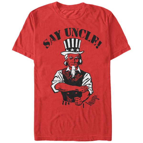 

мода майка четвертого июля say uncle sam mens graphic t shirt tee рубашки спорта с капюшоном толстовка с капюшоном