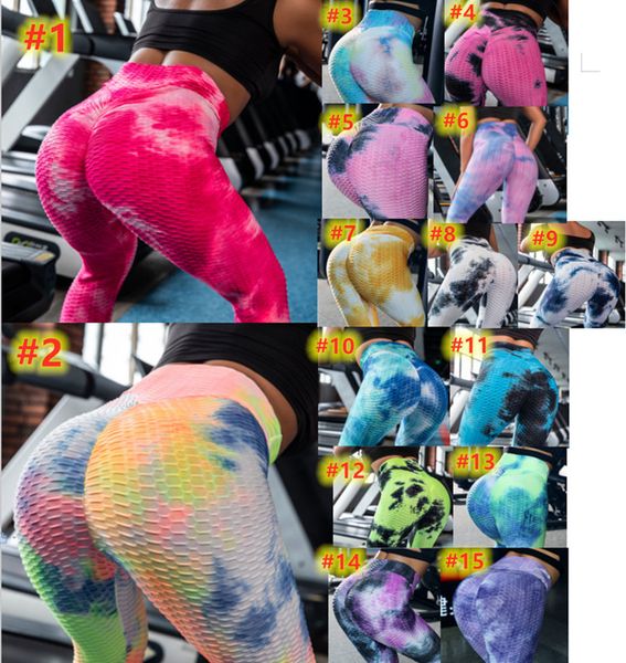 

xl women tie dye pants high waist fitness leggings casual yoga sports pants fall winter tie dyed leggings dhl ship 4407, Black;gray
