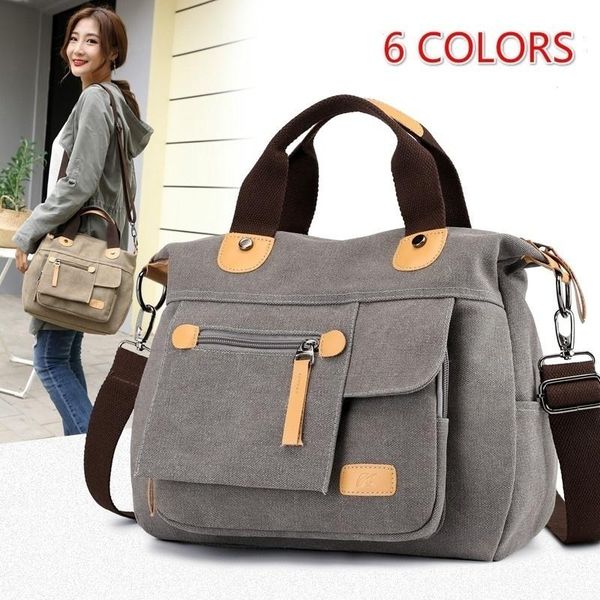 

casual tote women's handbag shoulder handbags canvas large capacity bags for women purse luxury handbags women bags designer