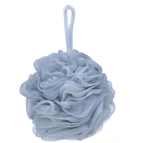 

big pouf loofahs sponge mesh 20pcs 60g body shower ball back remove dead skin bath brush