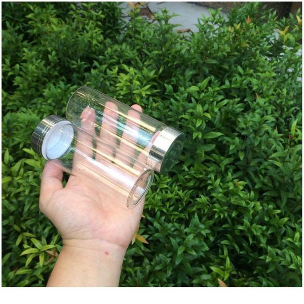 

150ml tiny glass bottles silver cap glass crafts vial empty crafts bottles for sand candy gift jars decorate 24pcs jlliij