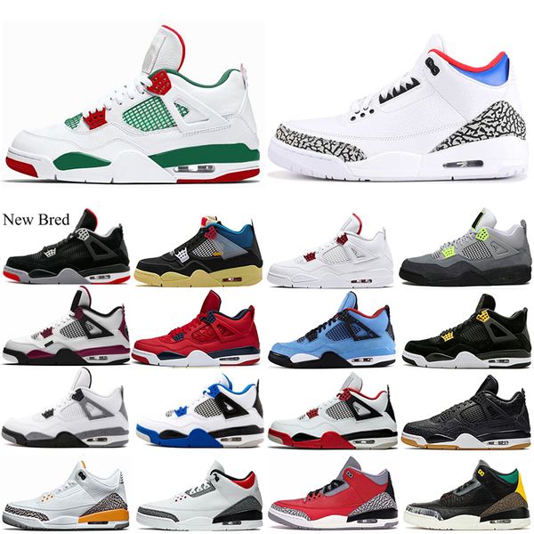 

motosports bred union brigade blue 4 4s basketball shoes for men chicago white fire red loyal bule mens trainers sport sneakers 7-13