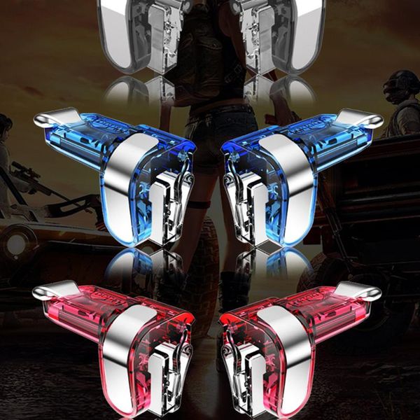 

fire button gamepad gaming controller phone game for android pubg sensitive metal trigger l1r1 shooter aim joysticks