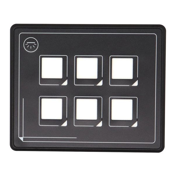 

2019 новые 12v 24v переключатель панель 6 pin film водонепроницаемый ip66 универсальный цепи управления для грузовиков marine boat jeep авто