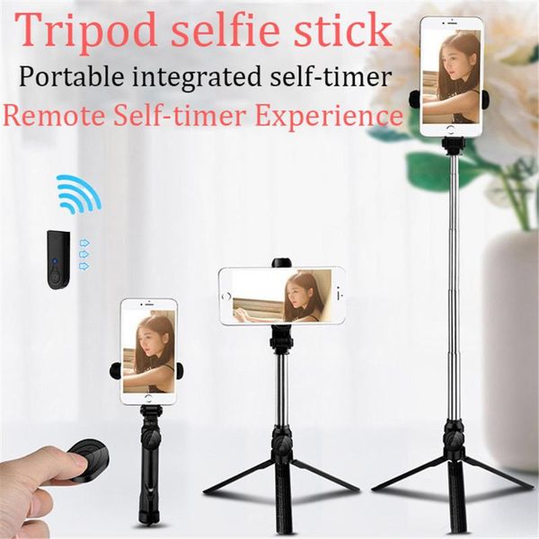 

selfie monopods tripod stick handheld remote control for mobile phone portable mini bluetooth take a po shoot video