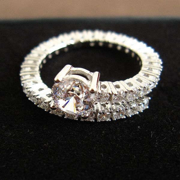 

fashion cubic zirconia,sweet type geometric curve big zircon ring ,shinning, for women.rc009, Slivery;golden