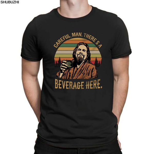 

careful man there's a beverage here the dude big lebowski vintage homme shubuzhi hip hop leisure tees hoodie designers t shirts sweatsh